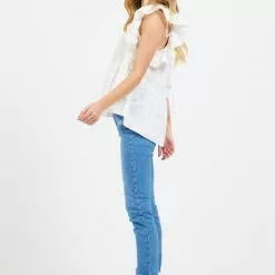 Hausen Vero Top In White New 6 Hausen Vero Top In White New