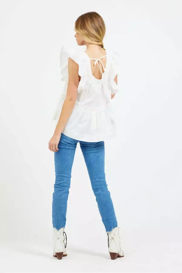 Hausen Vero Top In White New 4 Hausen Vero Top In White New