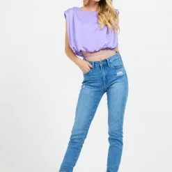 Hausen Caitlyn Top In Lavender New