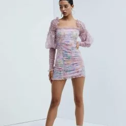 For Love And Lemons New Imani Mini Dress