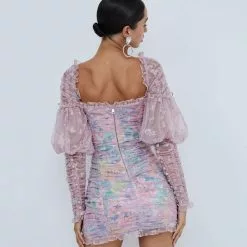 For Love And Lemons New Imani Mini Dress