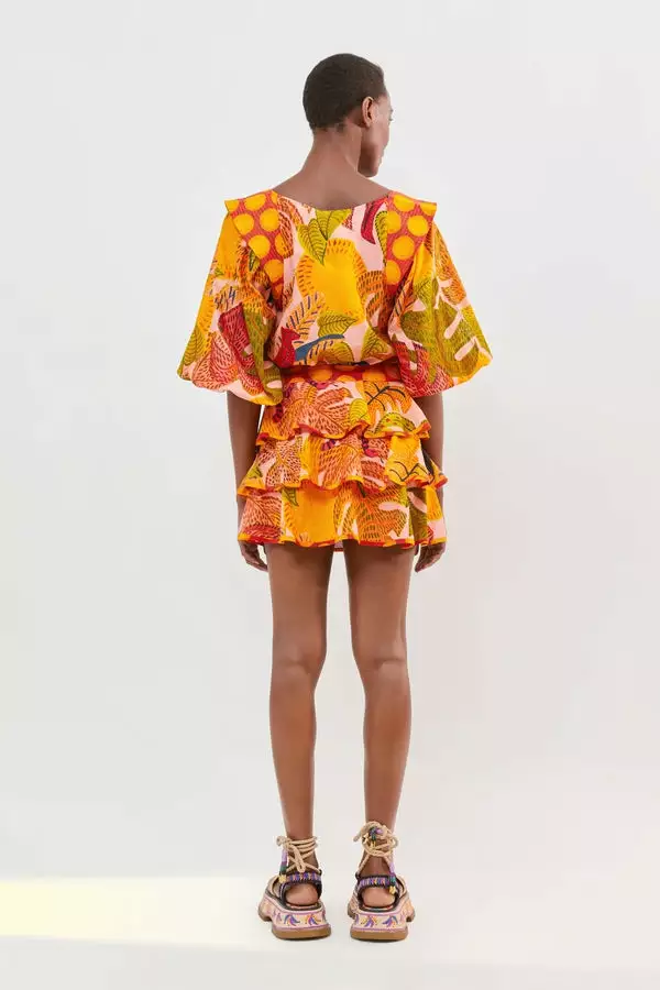 Farm Rio Summer Dream Mini Skirt 2 Farm Rio Summer Dream Mini Skirt