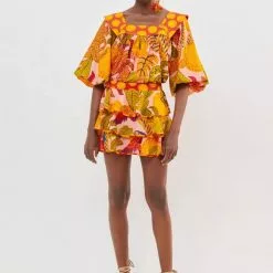 Farm Rio Summer Dream Blouse New