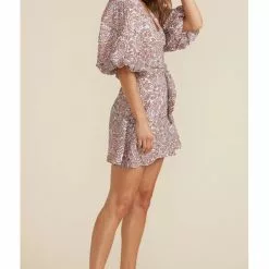 MINKPINK New Jedda Wrap Mini Dress
