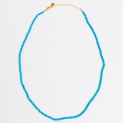 Clover Post Sparkling Magnesite Necklace