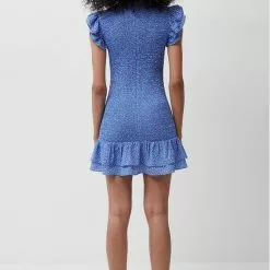 French Connection Elao Verona Crepe Smocked Dress