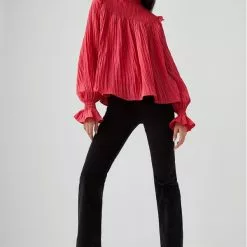 French Connection Bonza Crinkle Top New