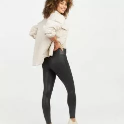 Spanx Faux Leather Leggings New