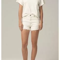 Citizens Of Humanity Sustainable Kristen High Rise Short In Ivory Coast