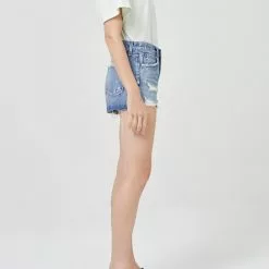 AGOLDE Parker Cut-Off Shorts In Clutch New