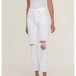 AGOLDE New Riley Crop In Veil