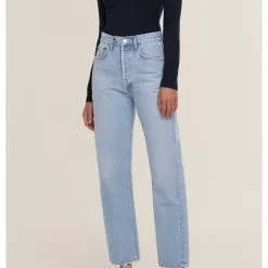 AGOLDE 90's Mid Rise Loose Fit Jeans In Semi Tropic Sustainable