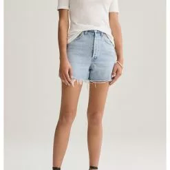 AGOLDE Dee Super High Rise Short In Chimes Sustainable