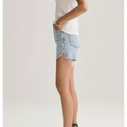 AGOLDE Dee Super High Rise Short In Chimes Sustainable