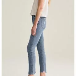 AGOLDE Sustainable Nico High Rise Slim Fit In Rooted