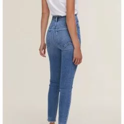 AGOLDE Pinch Waist Ultra High Rise Skinny Denim In Amped Sustainable