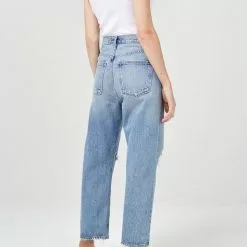 AGOLDE New 90's Crop Mid Rise Loose Fit Jeans