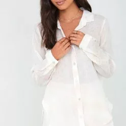 Bella Dahl New Long Sleeve Button Down Shirt