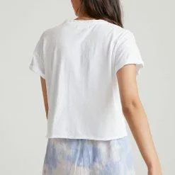 Bella Dahl Belted Button Front Short In Galaxy Tie Dye