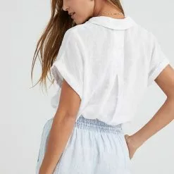 Bella Dahl High Waist Seams Shorts