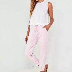 Bella Dahl Jogger Pant In Rose Petal
