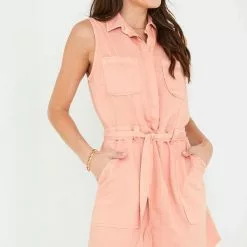 Bella Dahl Sustainable Sleeveless Seamed Mini Dress