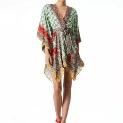 Alice & Olivia Haveri Kimono Mini Dress
