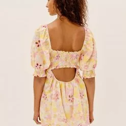 For Love And Lemons Sustainable Claire Mini Dress