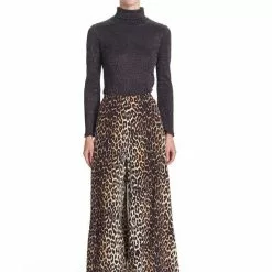 Corey Lynn Calter Crystal Top In Black New