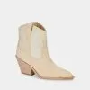 Dolce Vita Nashe Bootie In Vanilla Nubuck