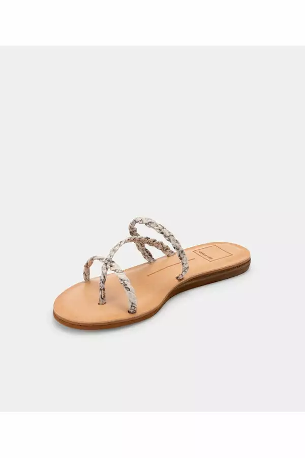 Dolce Vita New Dexla Sandal In Bone Snake Print