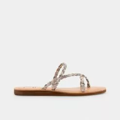 Dolce Vita New Dexla Sandal In Bone Snake Print