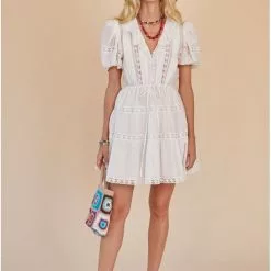 Hunter Bell New Darby Dress In White