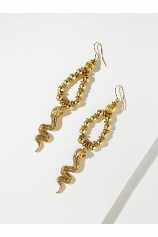Vanessa Mooney The Cobra Earrings Sustainable