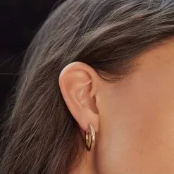 Elizabeth Stone New Astra Medium Pave Joops