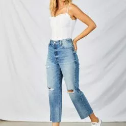 ÉTICA Denim Sustainable Tyler Ankle- Fleetwood