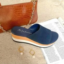 Matisse Sustainable Femme Wedge In Navy