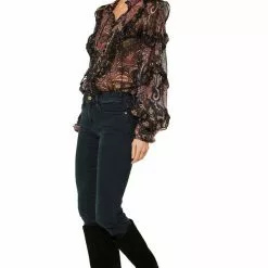 Misa Frida Top In Gypset Mix