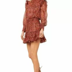 Misa Gianna Dress In Bohemian Paisley