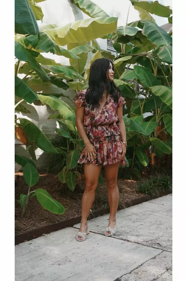 Misa New Lilian Dress In Floral Dream 2 Misa New Lilian Dress In Floral Dream