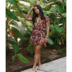 Misa New Lilian Dress In Floral Dream