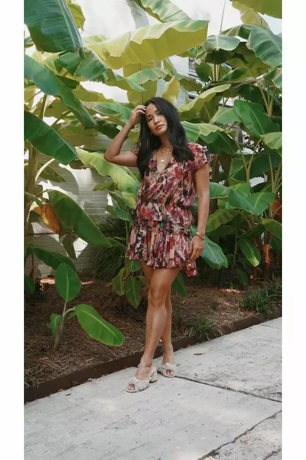 Misa New Lilian Dress In Floral Dream 1 Misa New Lilian Dress In Floral Dream