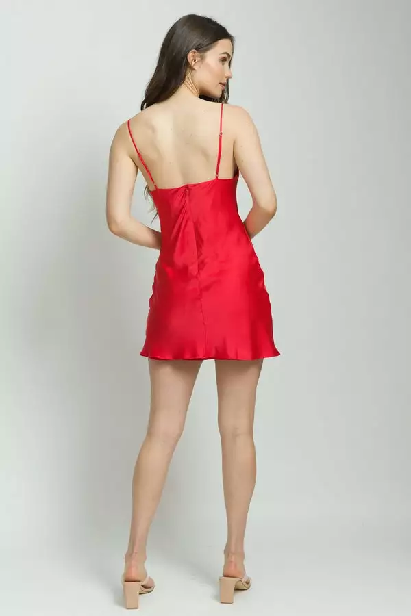 Hemline Exclusive Frida Dress In Red New 3 Hemline Exclusive Frida Dress In Red New