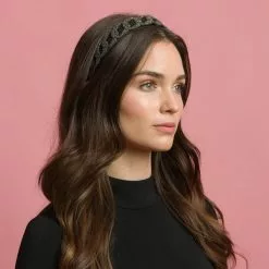 HEMLINE Noche Headband New