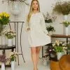 Emerson Fry Selma Dress In Natural Sustainable