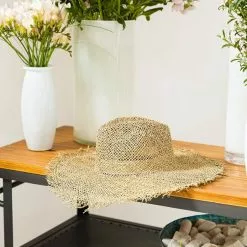Lack Of Color Sunnydip Frayed Fedora New