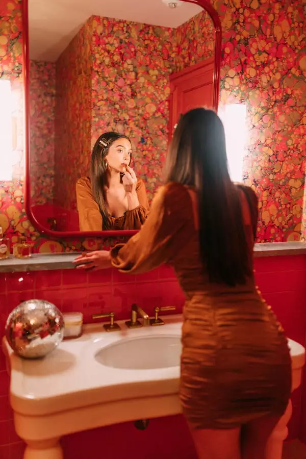 ASTR The Label New Mardi Dress In Bronze 3 ASTR The Label New Mardi Dress In Bronze