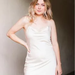 Hemline Exclusive Frida Dress In Champagne New