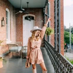 Lost + Wander Run Wild Mini Dress Sustainable