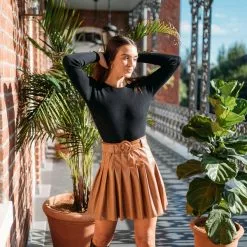 Lost + Wander Set The Scene Mini Skirt Sustainable